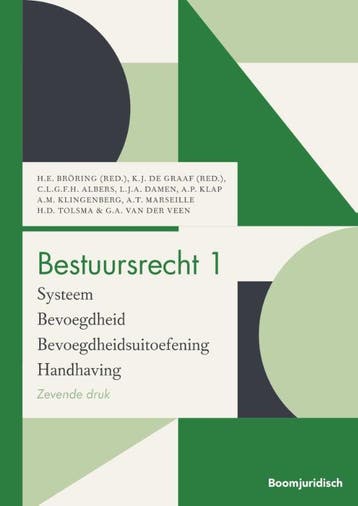 Bestuursrecht 1 / Boom Juridische studieboeken 9789462900554, Boeken, Verzenden, Gelezen