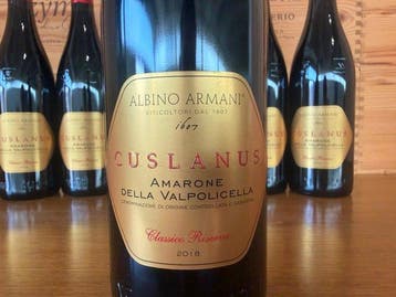 2018 Albino Armani Cuslanus - Amarone della Valpolicella, Nieuw