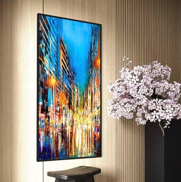 Bianca Prettau (XX) - City in action painting
