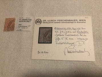 Oostenrijk 1858/1859 - Josef Tautenhayn - Keizerlijk en, Timbres & Monnaies, Timbres | Europe | Autriche
