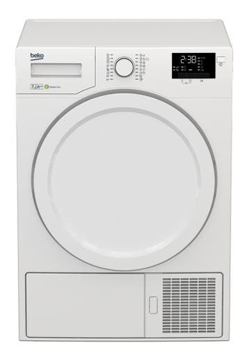 Beko DPY7405XHW3 - Warmtepompdroger - 7 kg - 65 dB -, Ophalen of Verzenden, Nieuw