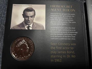 James Bond - Sean Connery - The Royal Mint