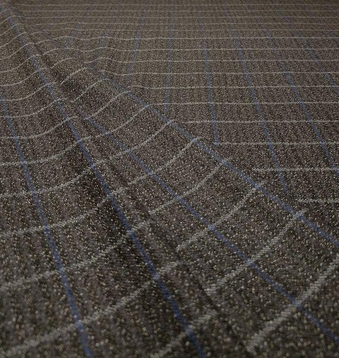 B146 - 680 x 155 cm - Tessuto italiano in 100% pura lana -, Antiek en Kunst, Antiek | Tapijten, Tafelkleden en Textiel