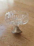 C. Buys - Plateau - Argent 835 - Coupe à bonbons en cristal, Antiquités & Art