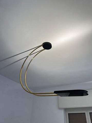 Bruno Gecchelin - Plafondlamp - Messing, Metaal, Aluminium -