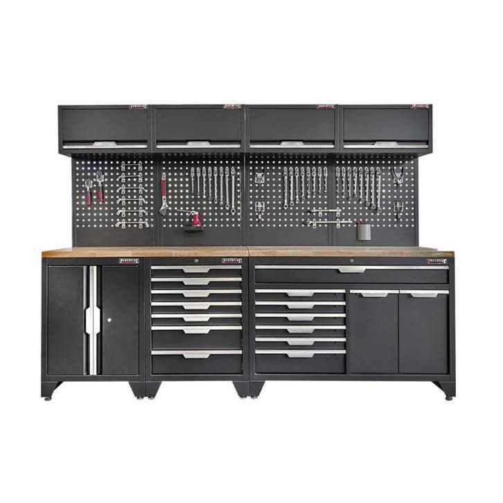 Gereedschapskasten set wandlengte 272 cm. tweedeurs kast,, Bricolage & Construction, Établis, Enlèvement ou Envoi