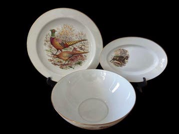 Tafelservies voor 6 (21) - Porselein - Limoges