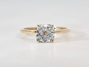 Zonder minimumprijs - Ring - 14 karaat Geel goud - 2.03ct.