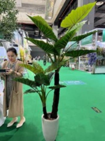 4x artifical room plant