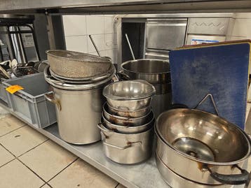Volledig resterende inhoud keuken kelder de..., Nieuw in verpakking