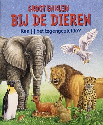 Groot en klein: ken jij het tegengestelde - De Lombaert, Verzenden, Nieuw