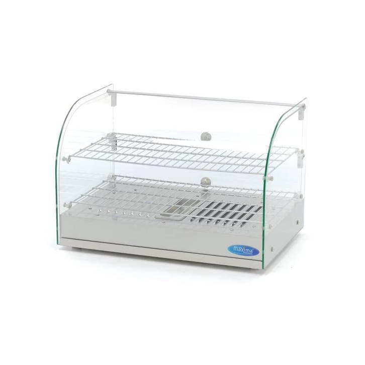 Vitrine chaude - 45 L - 55 cm - 2 étagères, Articles professionnels, Horeca | Équipement de cuisine, Autres types, Envoi