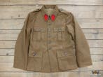 Replica van het Belgische wollen vest WO2, veldjas, ww2, Verzamelen, Ophalen of Verzenden, Landmacht, Kleding of Schoenen