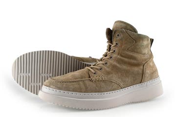 Nubikk Hoge sneakers in maat 44 Beige, Nubikk, Overige kleuren, Verzenden, Zo goed als nieuw
