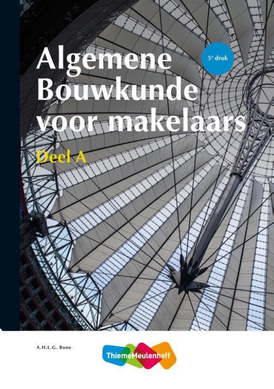 Algemene Bouwkunde voor Makelaars deel a / deel a, Boeken, Techniek, Zo goed als nieuw, Verzenden