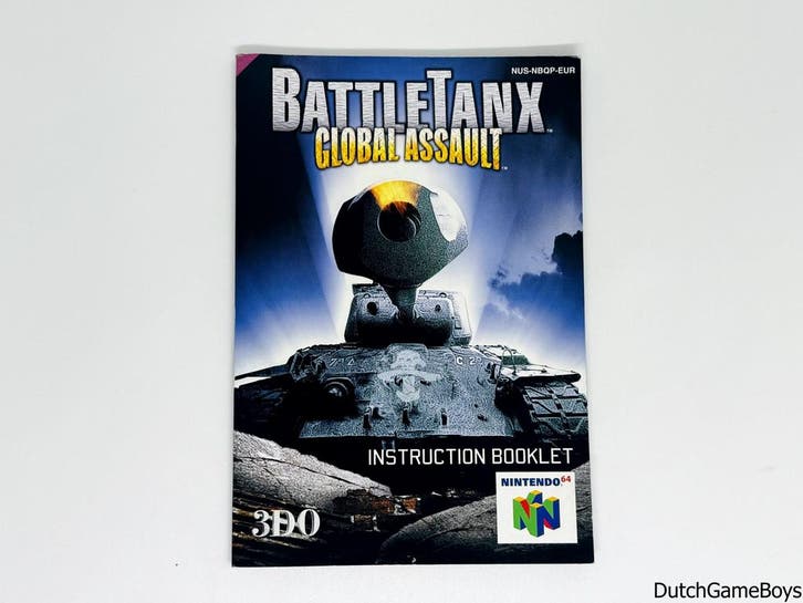 Nintendo 64 / N64 -  BattleTanx - Global Assault - EUR - Man, Games en Spelcomputers, Games | Nintendo 64, Gebruikt, Verzenden