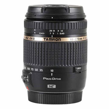 Tamron 18-270mm F/3.5-6.3 VC Di II PZD (Canon) met garantie, Ophalen of Verzenden, Gebruikt