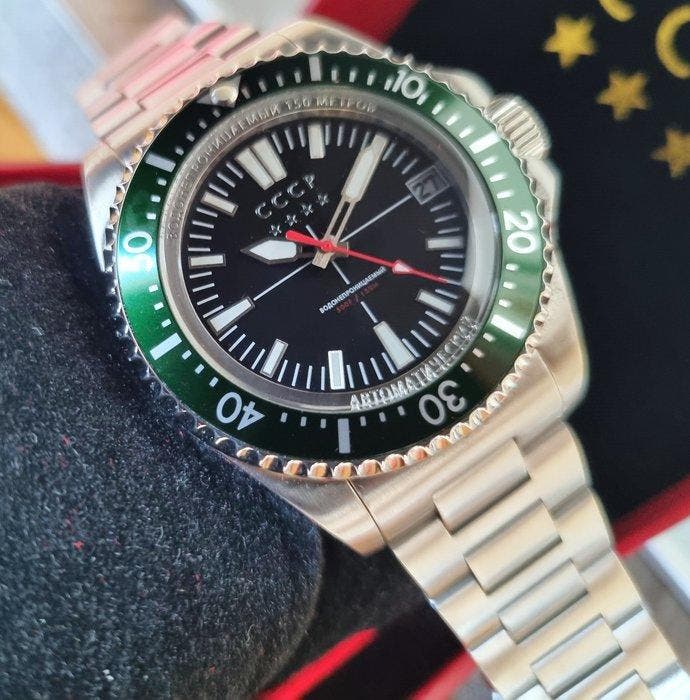 CCCP - KAMCHATKA Peninsula - Commander Islands - Automatic -, Handtassen en Accessoires, Horloges | Heren