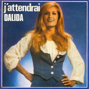 Dalida - JAttendrai, Verzenden