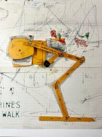 Panamarenko (1940-2019) - Machines that walk (1987) - 2020s