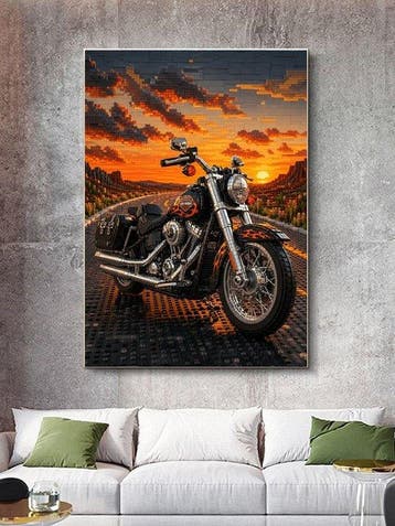 Shayer - LEGO Harley-Davidson – The Brick Road Rebel - XL -, Nieuw