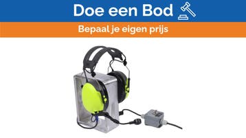 Bieden: Zenitel Headset with boom mic, headband, and 10m ca, Ophalen of Verzenden, Nieuw