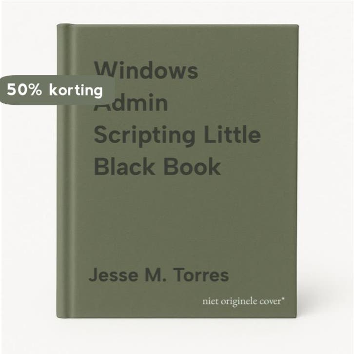 Windows Admin Scripting Little Black Book 9781932111873, Livres, Langue | Anglais, Envoi