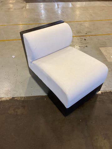 101 Copenhagen Tribu Lounge Chair - Linen - Fauteuil, Huis en Inrichting, Gebruikt, Verzenden, Minder dan 75 cm, Scandinavisch
