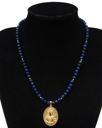 Lapis lazuli - Sint-Barbara – De Beschermster van het Licht: