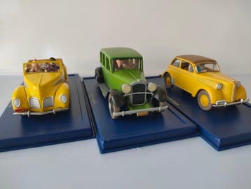 Hergé Moulinsart 1:43 - Modelauto (3) - Lincoln Zephyr