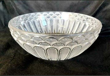 René Lalique - Plateau - Cristal - Coupe Jaffa N° 3, Antiek en Kunst
