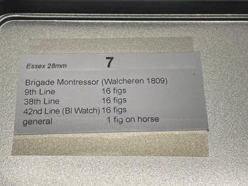 Essex - Figuur - Essex Miniatures 28 mm - Brigade Montresor,