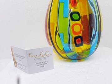 F&M Ballarin - Vase - Verre