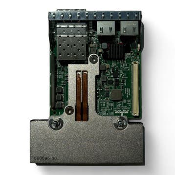 Dell Broadcom 57412 2x 1GB RJ45 + 2x 10GB SFP+ NDC , P/N:, Verzenden, Refurbished, Intern, Dell
