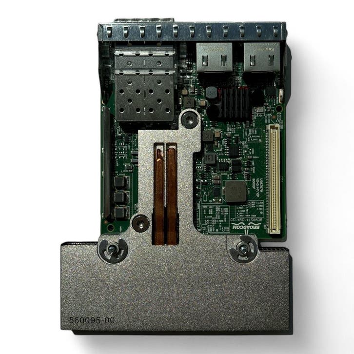 Dell Broadcom 57412 2x 1GB RJ45 + 2x 10GB SFP+ NDC , P/N:, Computers en Software, Netwerkkaarten, Intern, Refurbished, Verzenden