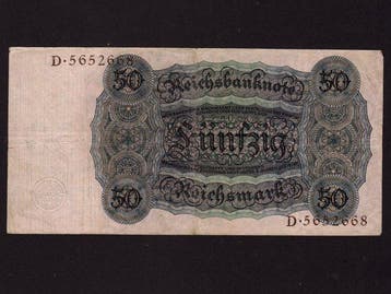 Allemagne. - 50 Reichsmark - 1924 - Pick 177 (Sans prix de