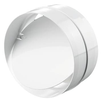 Kunststof terugslagklep (vlinderklep) - aansluitmaat Ø 150mm, Doe-het-zelf en Bouw, Verzenden, Nieuw
