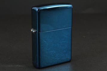 Zippo - High Polish Blue - Zakaansteker - metaal