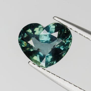 1 pcs Vert, Bleu, Violet Saphir - 2.03 ct - Gemological, Nieuw