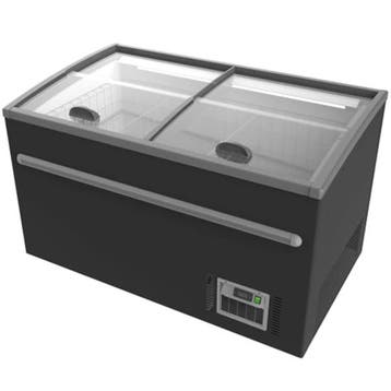 Supermarkt Vrieskist | 530L | Zwart | -18°C/-22°C |, Verzenden