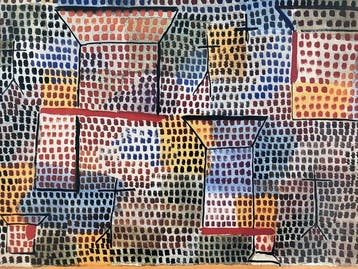 Paul Klee - Kreuze und saulen