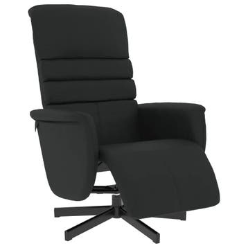 Fauteuil zwart -35% | Retour deal | Nu in huis, 125 tot 150 cm, Verzenden, Zo goed als nieuw, Metaal