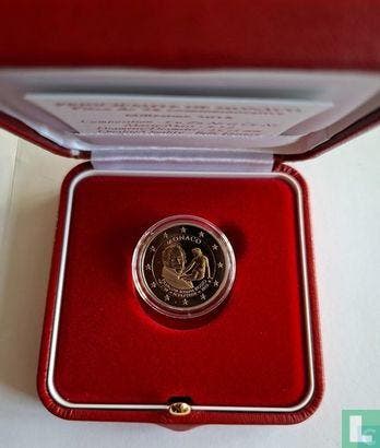 Monaco 2 euro 2018 (PROOF) 250ste verjaardag van de gebo..., Verzenden, Monaco, 2 euro, Losse munt