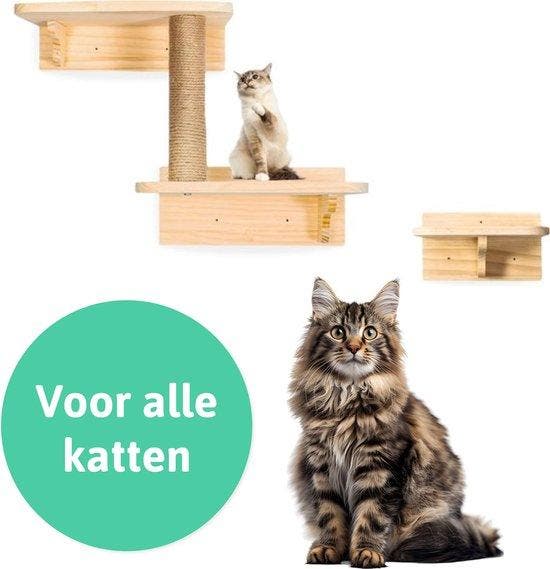 2dekans | LBB Katten klimmuur - Voor elke kat geschikt -, Animaux & Accessoires, Meubles griffoirs pour chats, Enlèvement ou Envoi