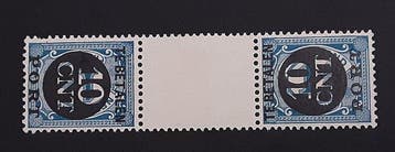 Pays-Bas 1924/1924 - Timbres tête-bêche - nvph 61B