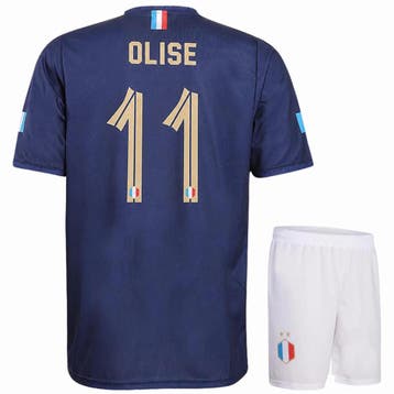 Kingdo Olise Frankrijk Voetbaltenue Thuis - WK 2026 - Kind, Verzenden, Nieuw, Bal