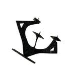 Chandelier - Fonte - Brutalisme modernisme, Antiquités & Art