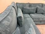 Overstock Deal SofaCycle - Chateau dax ribbelstof hoekzetel, Ophalen of Verzenden