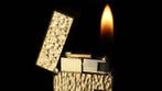 Dunill - Bark Pattern Rollagas Lighter - Zonder minimumprijs