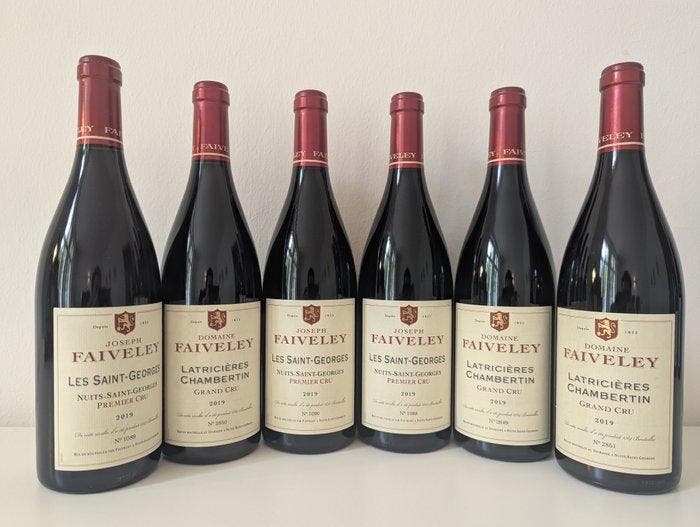 2019 Domaine Faiveley Nuits Saint Georges 1° Cru Les, Verzamelen, Wijnen